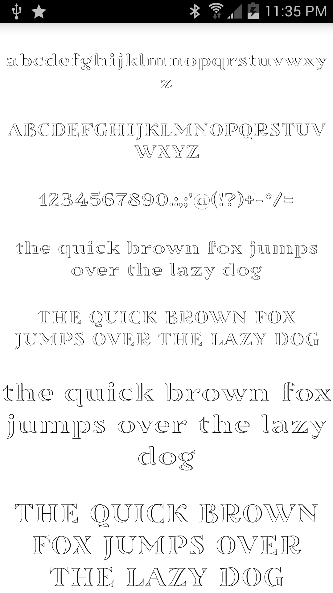 اسکرین شات 7 برنامه Fonts Message Maker