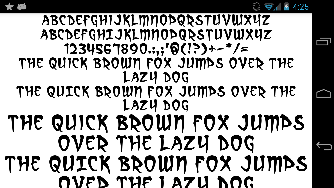 اسکرین شات 1 برنامه Fonts Message Maker