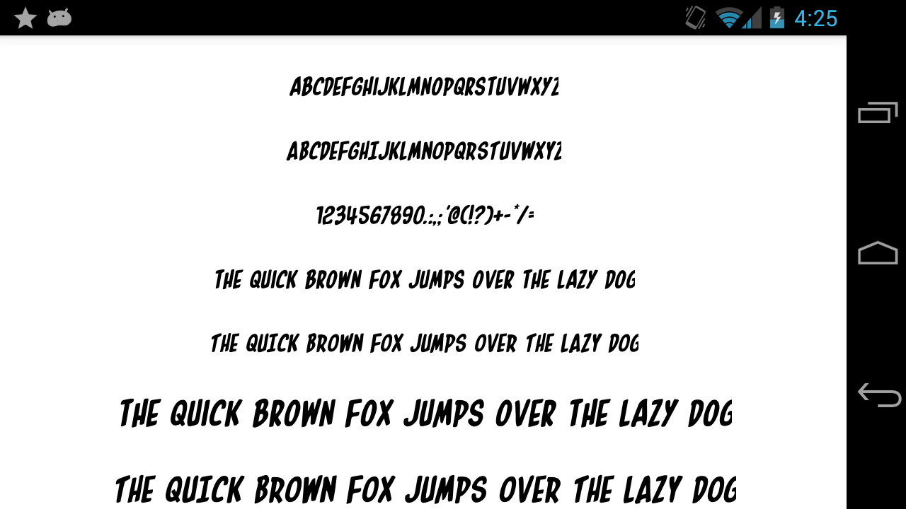 اسکرین شات 2 برنامه Fonts Message Maker
