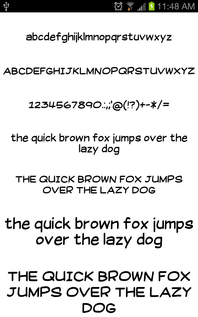اسکرین شات 5 برنامه Written Fonts Message Maker