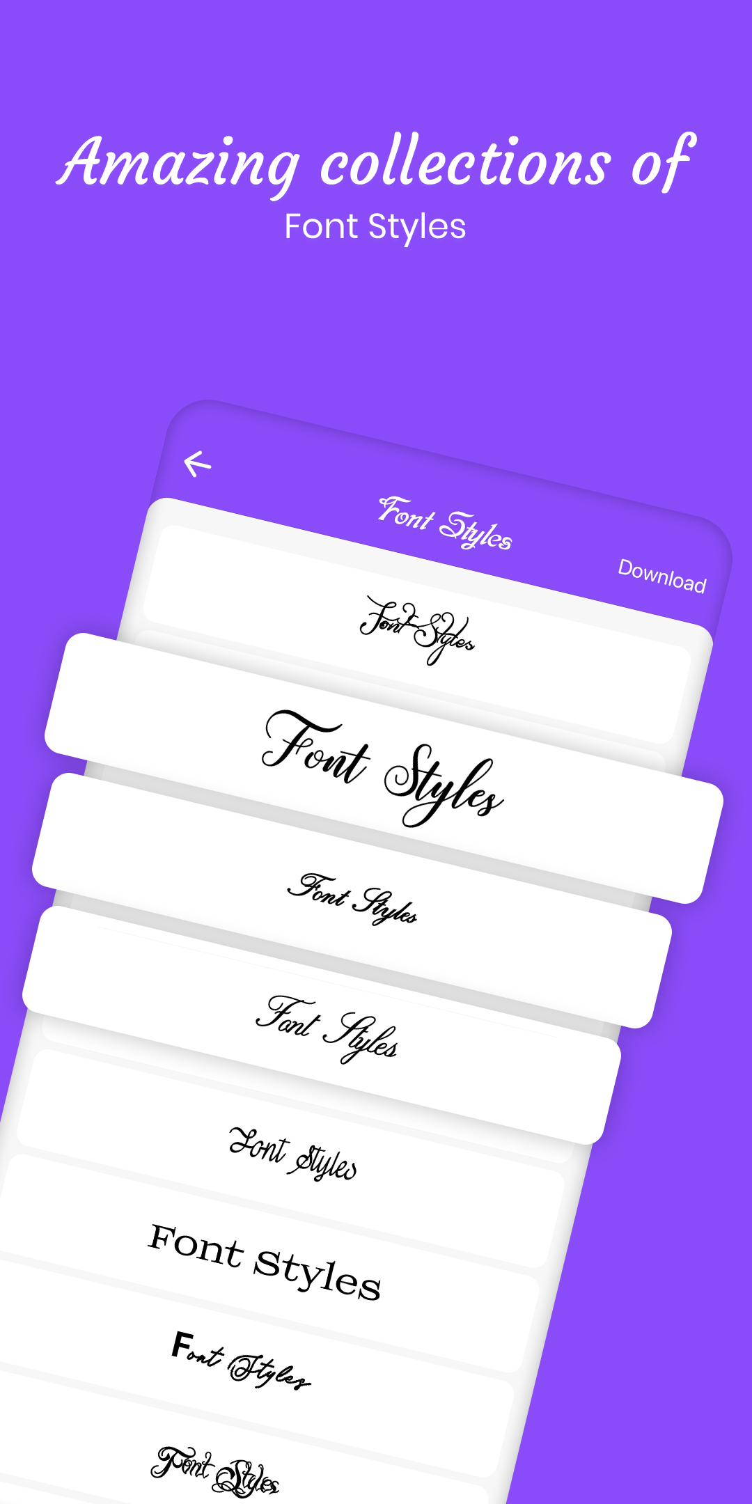 اسکرین شات 2 برنامه Font Style & Stylish Name