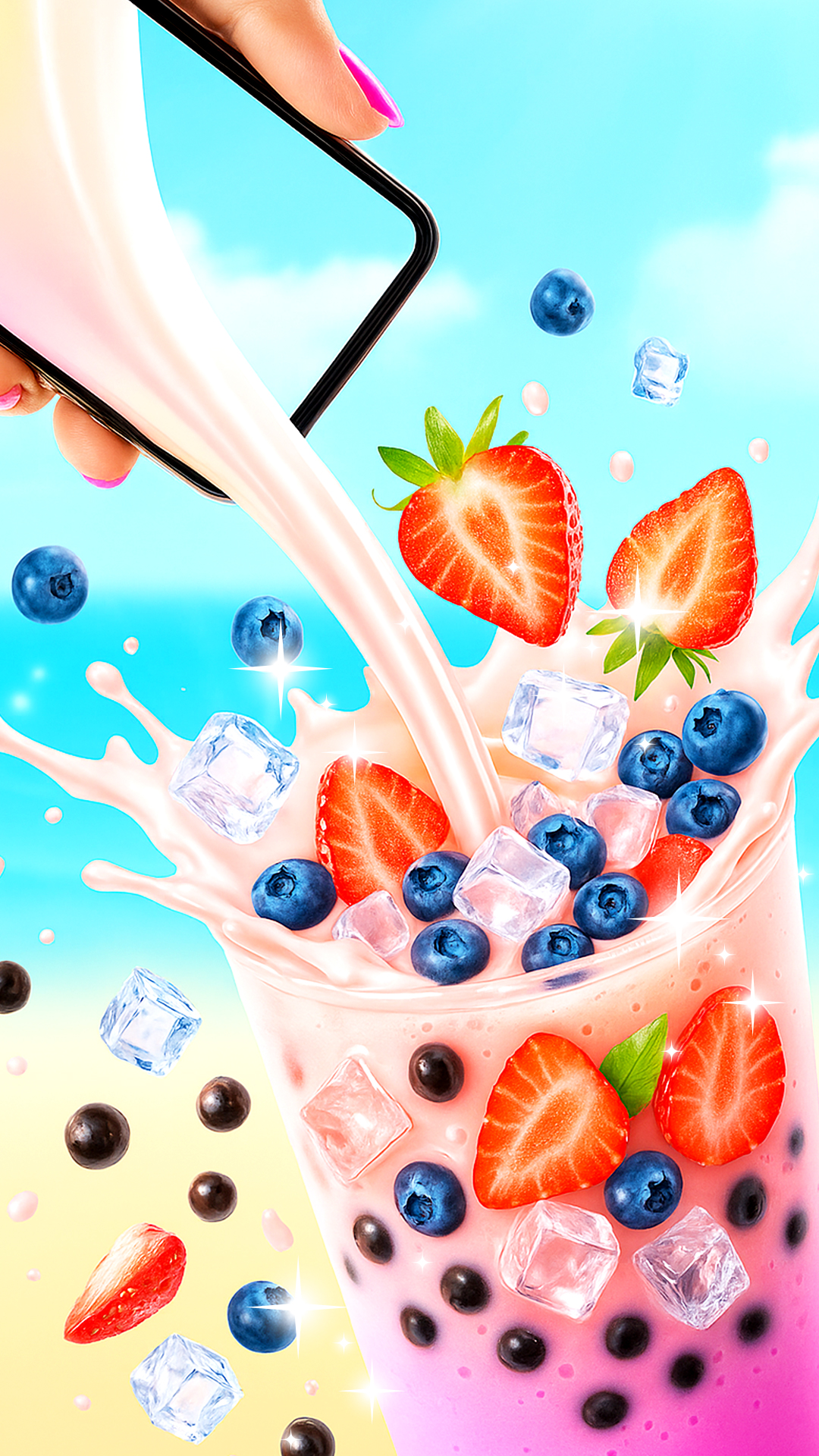 اسکرین شات 4 بازی Boba Tasty: DIY Drink Recipe