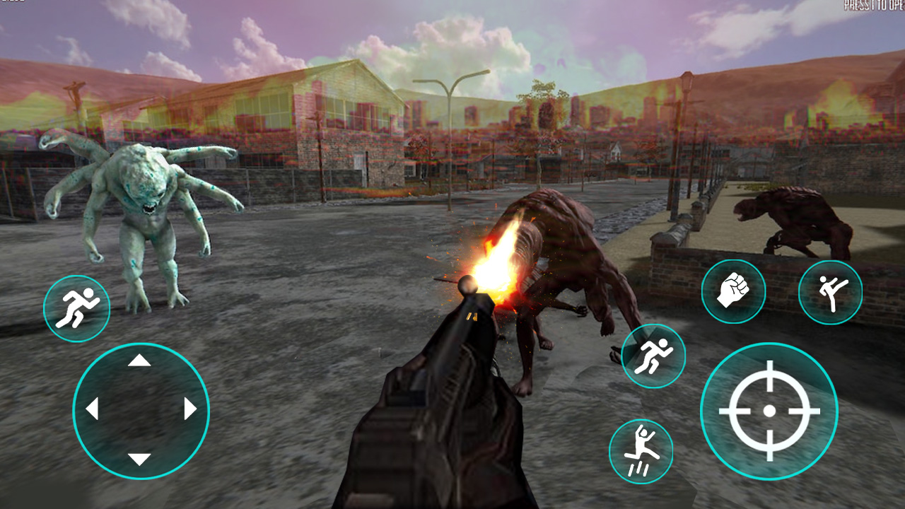 اسکرین شات 6 بازی Monster City Battle