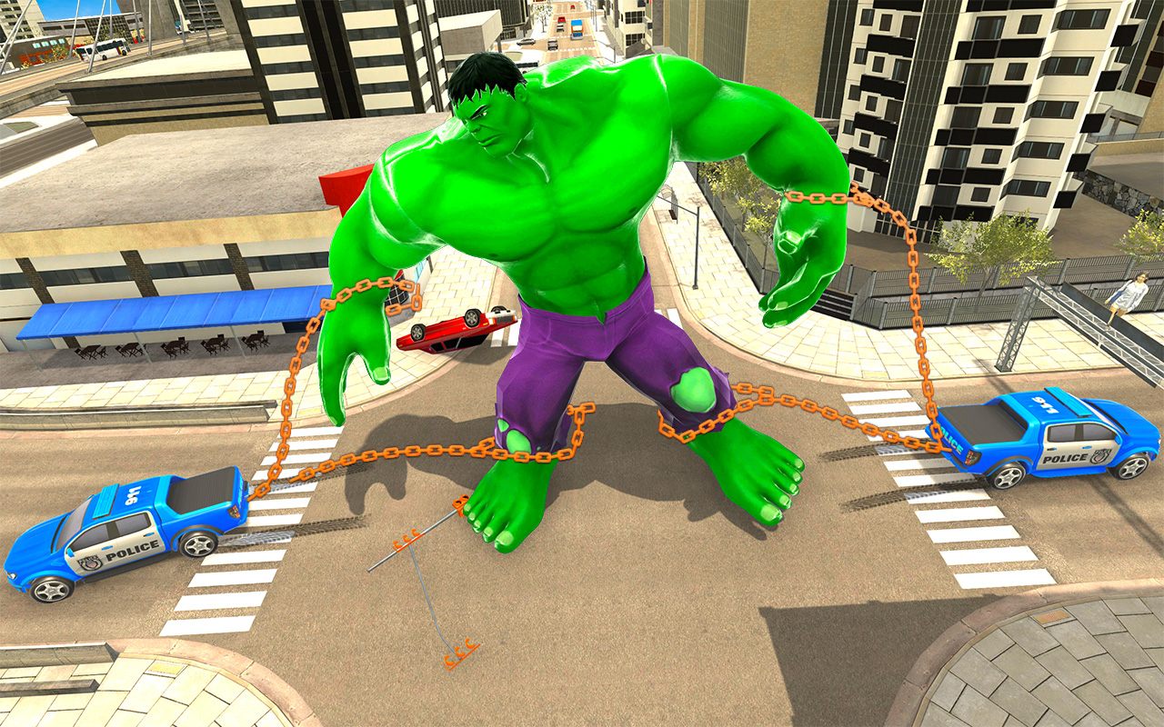 اسکرین شات 1 برنامه Muscle Hero Fighting Evolution