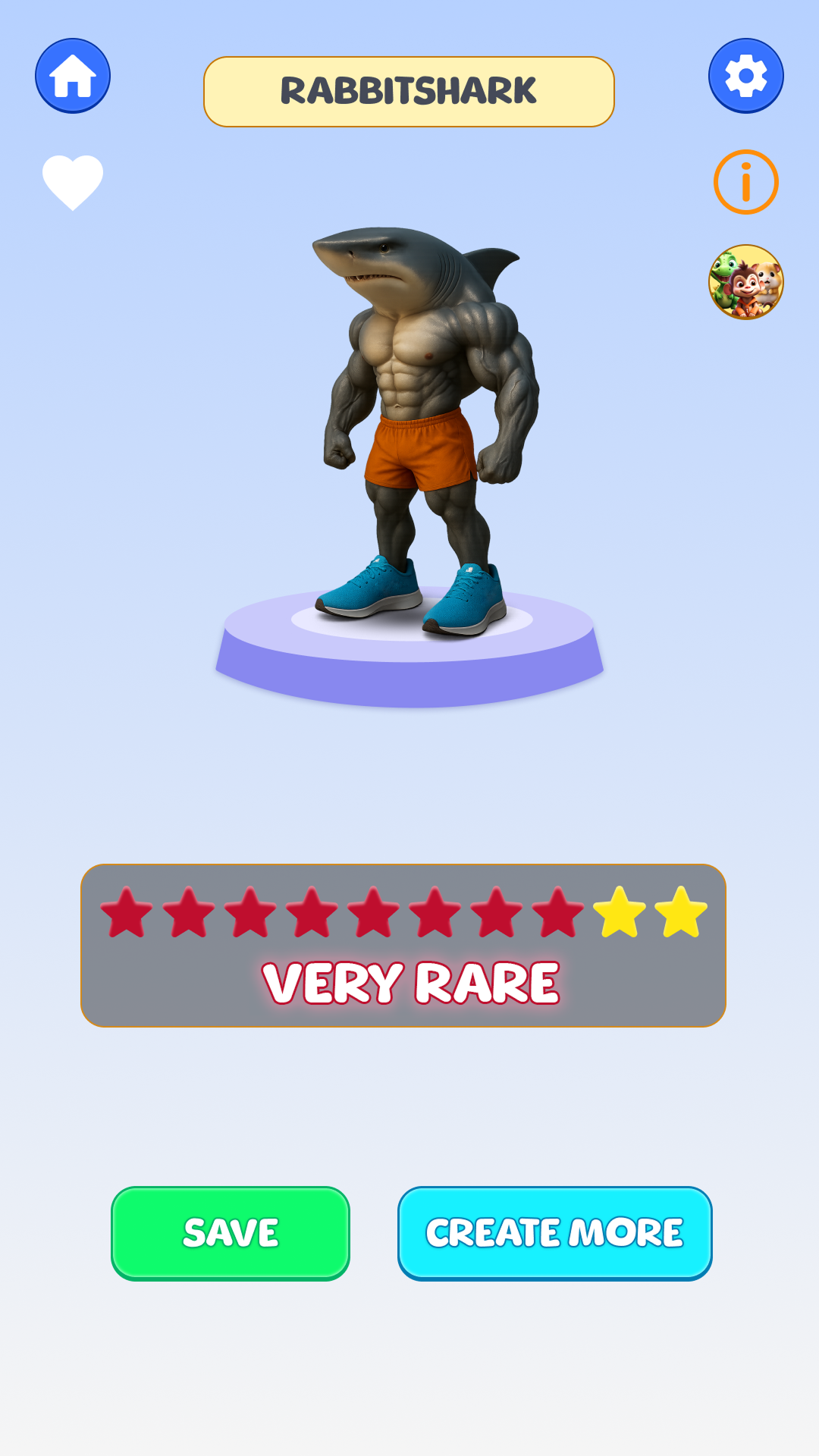 اسکرین شات 1 بازی Brainrat Hybrid Battle