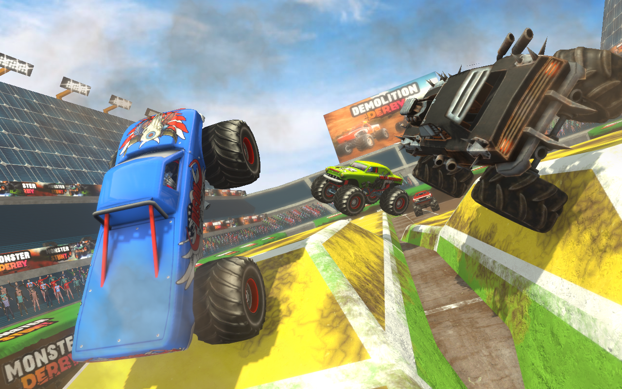 اسکرین شات 5 بازی Monster  Car Demolition Derby