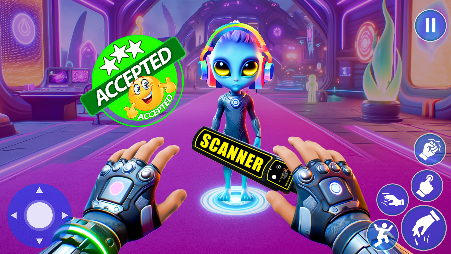 اسکرین شات 4 بازی Space Security Simulator 3D