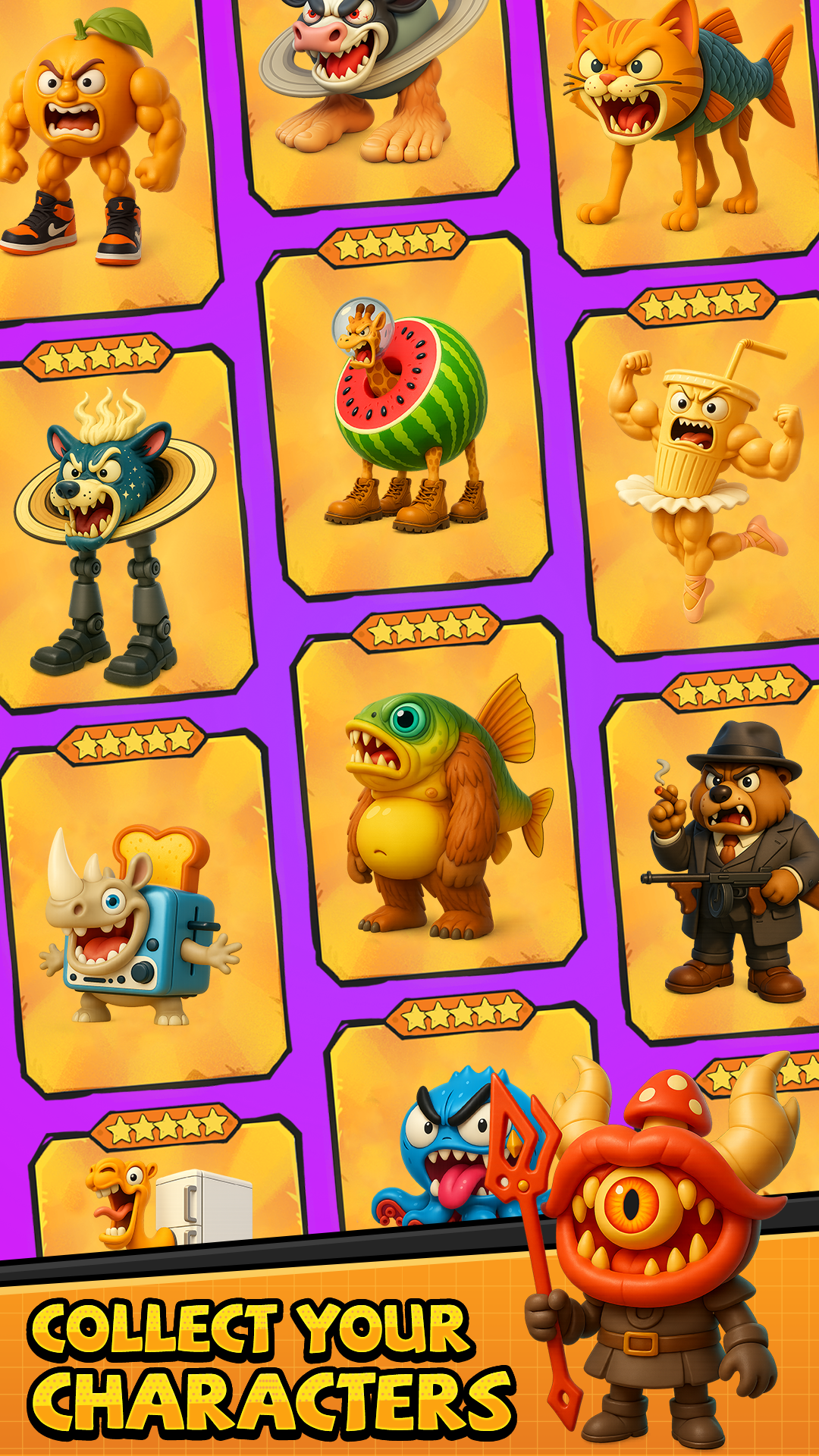 اسکرین شات 4 بازی Monster War: Merge Battle