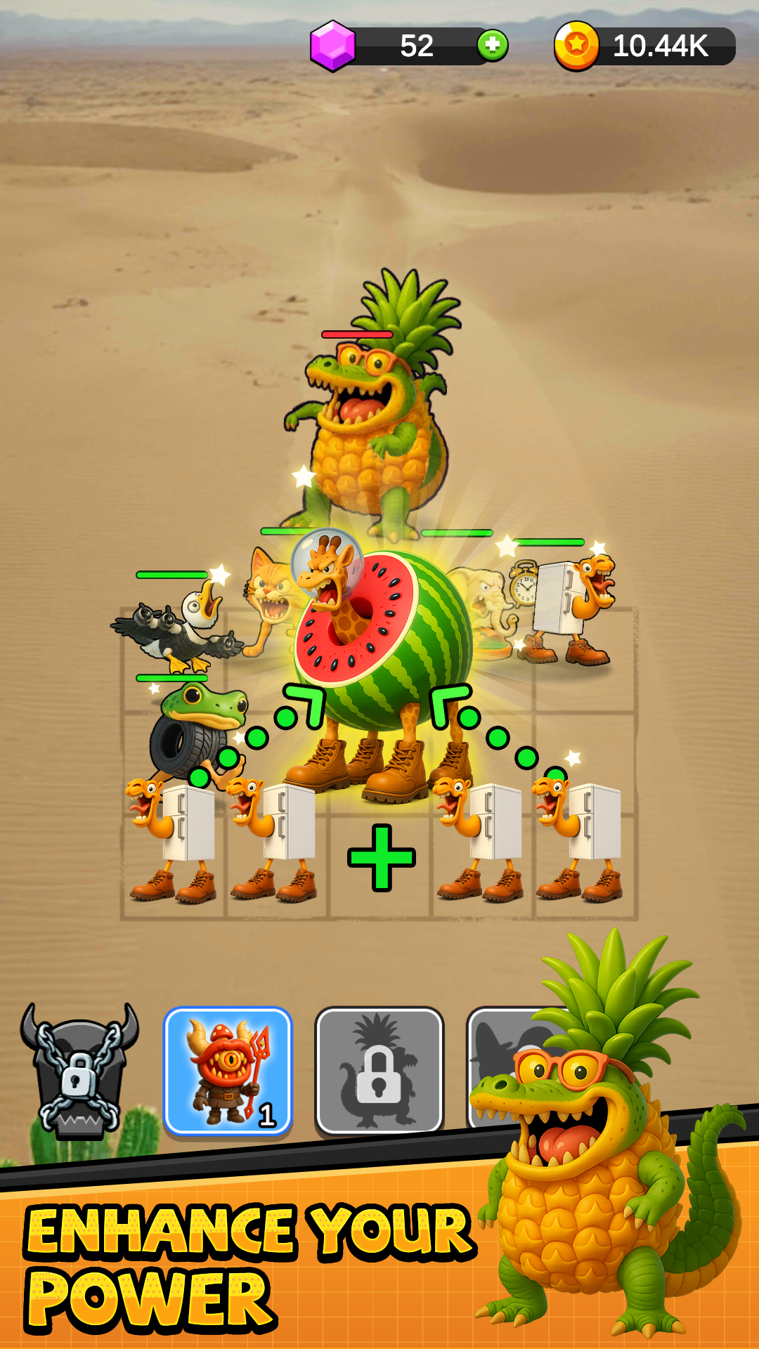 اسکرین شات 2 بازی Monster War: Hero Strategy