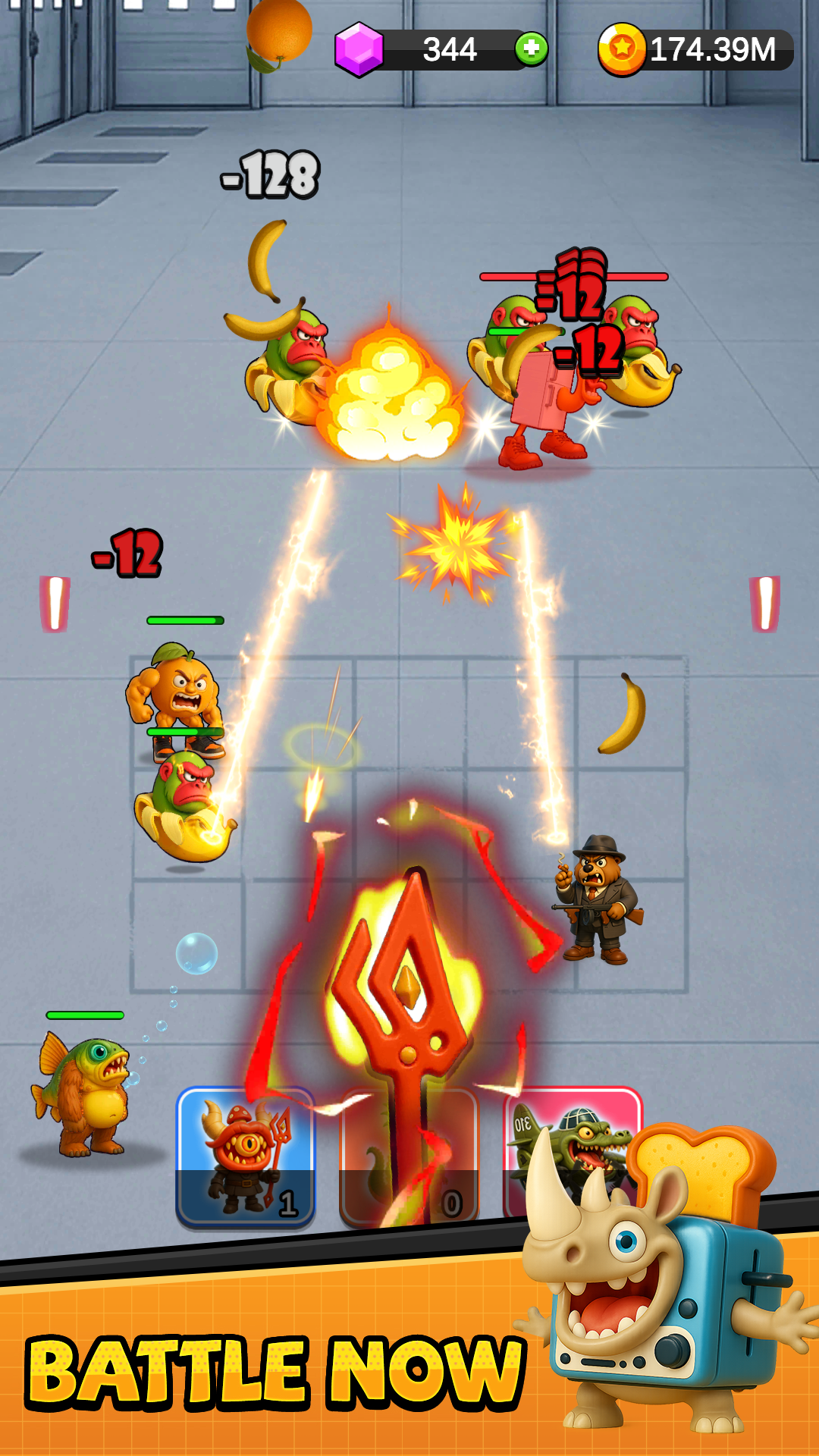 اسکرین شات 5 بازی Monster War: Merge Battle