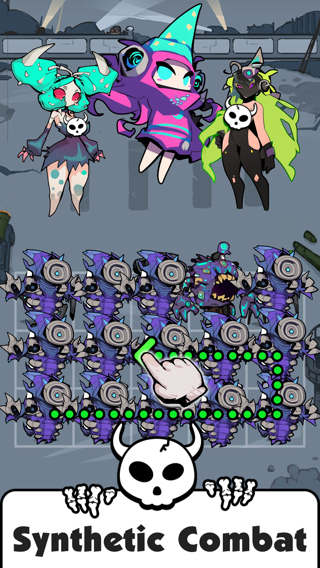 اسکرین شات 2 بازی Monster War: Merge Battle