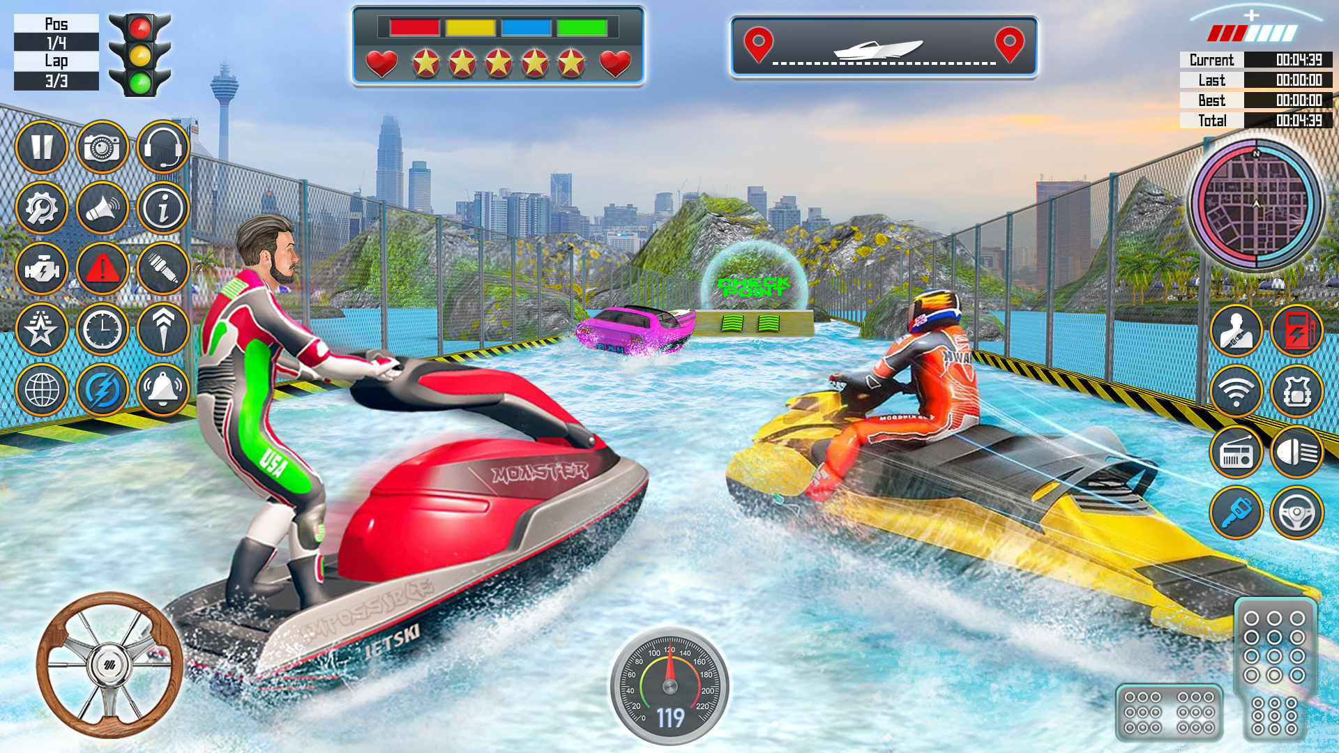 اسکرین شات 6 بازی Speed Boat Racing: Boat games