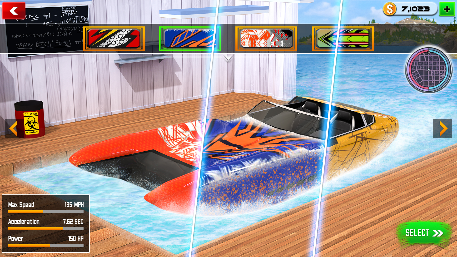 اسکرین شات 7 بازی Speed Boat Racing: Boat games