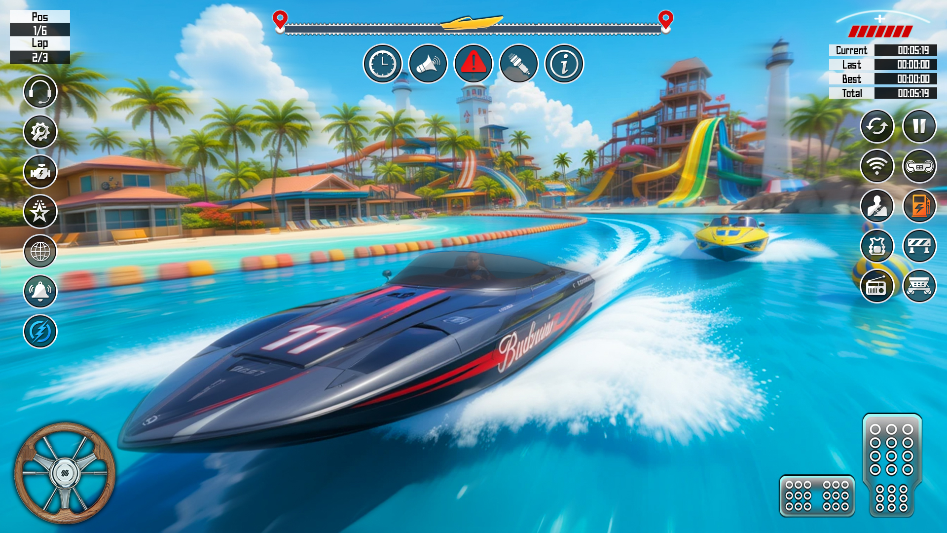 اسکرین شات 6 بازی Speed Boat Racing: Boat games