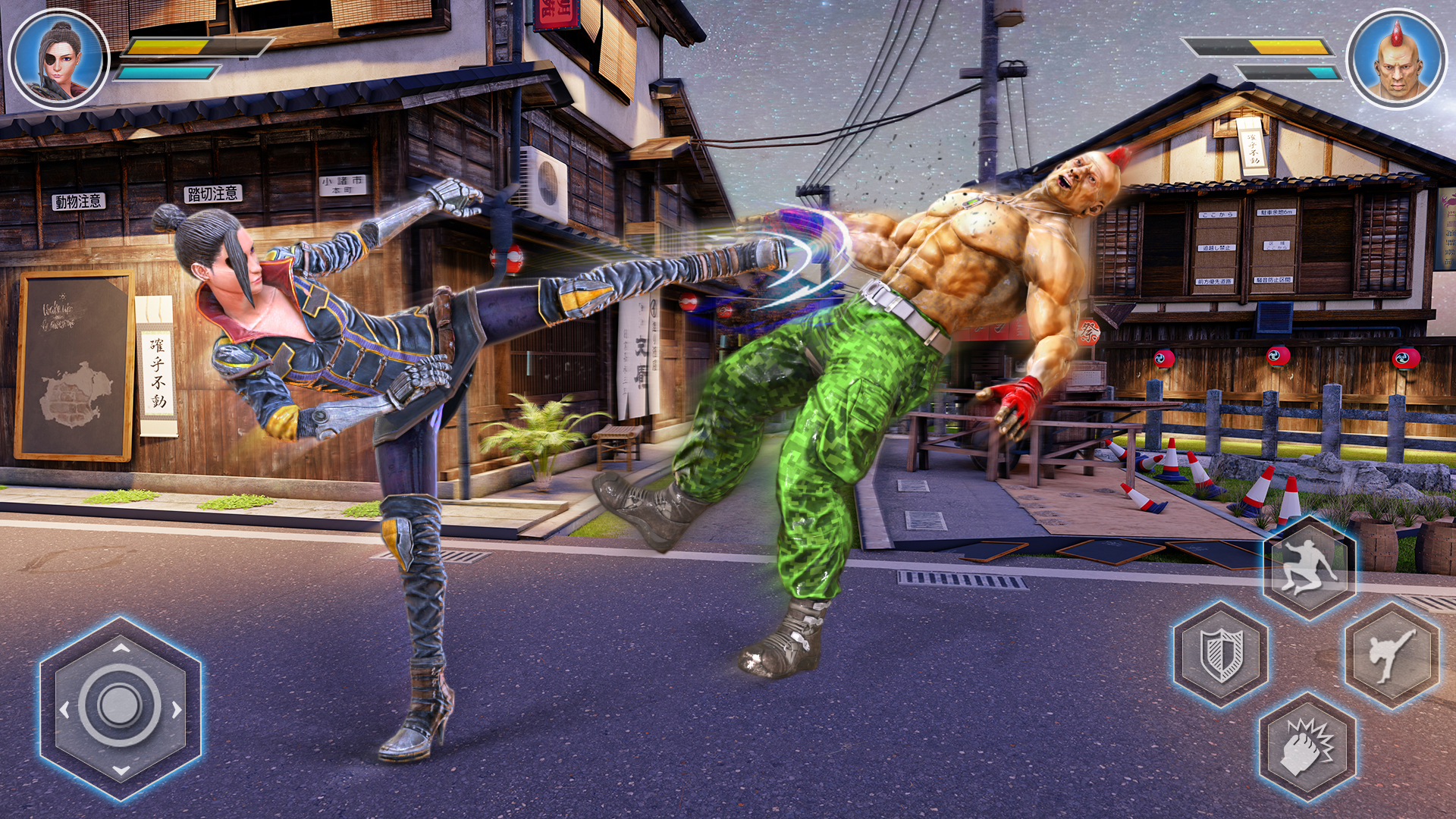 اسکرین شات 3 بازی Fighting games: Karate Kung Fu