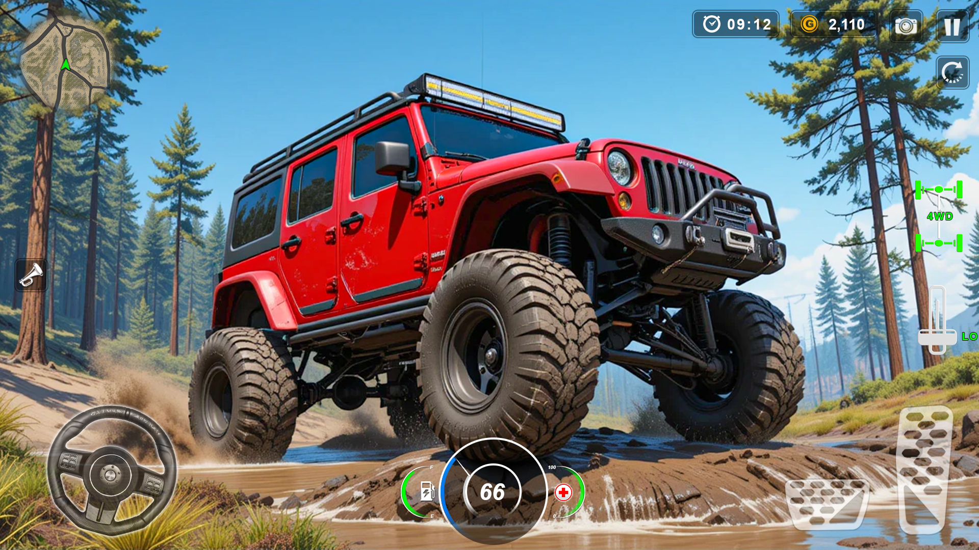 اسکرین شات 5 بازی Offroad King: Car Drive Games