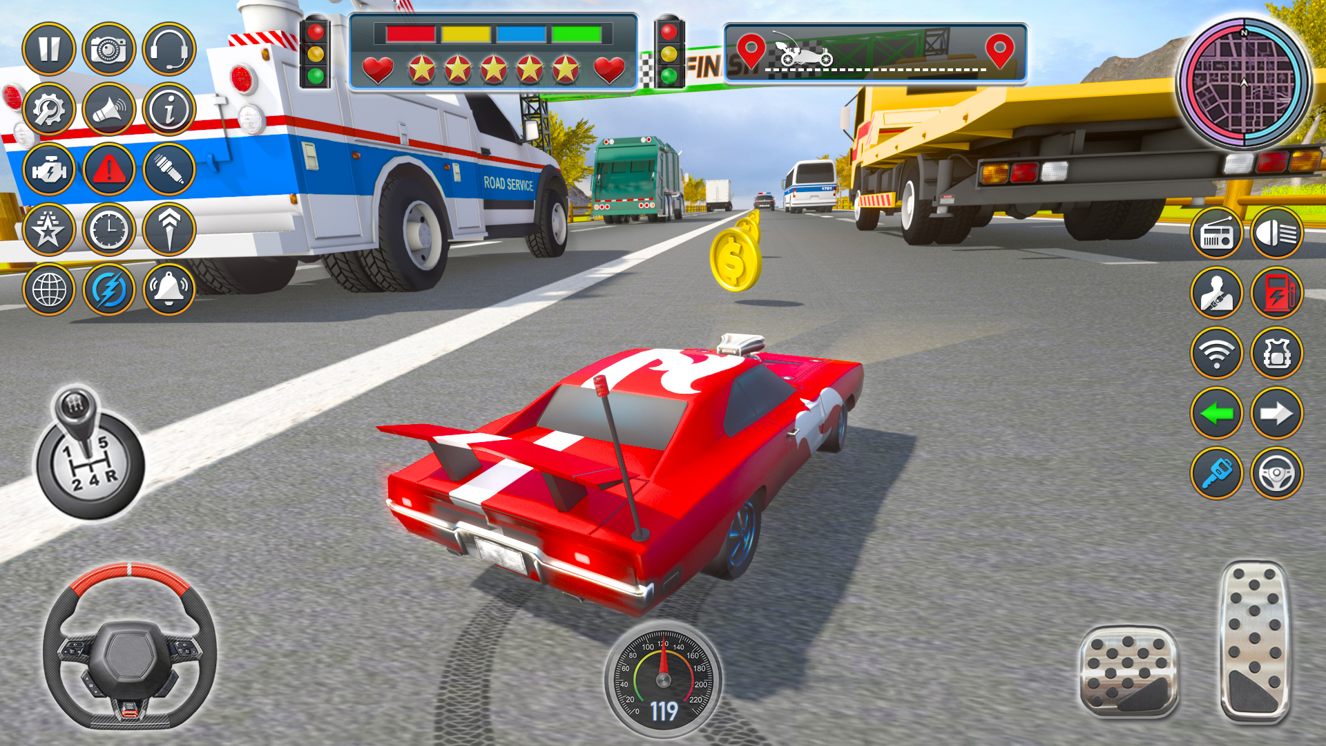 اسکرین شات 6 برنامه Mini Car Racing: RC Car Games