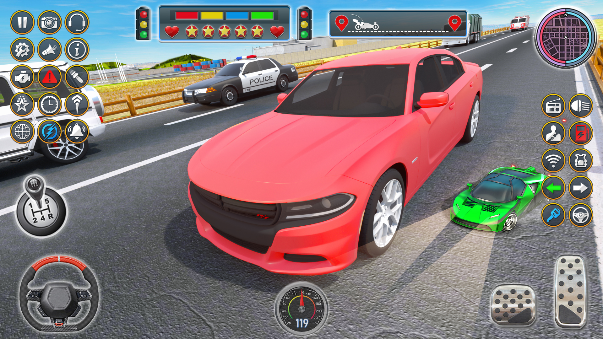 اسکرین شات 2 برنامه Mini Car Racing: RC Car Games
