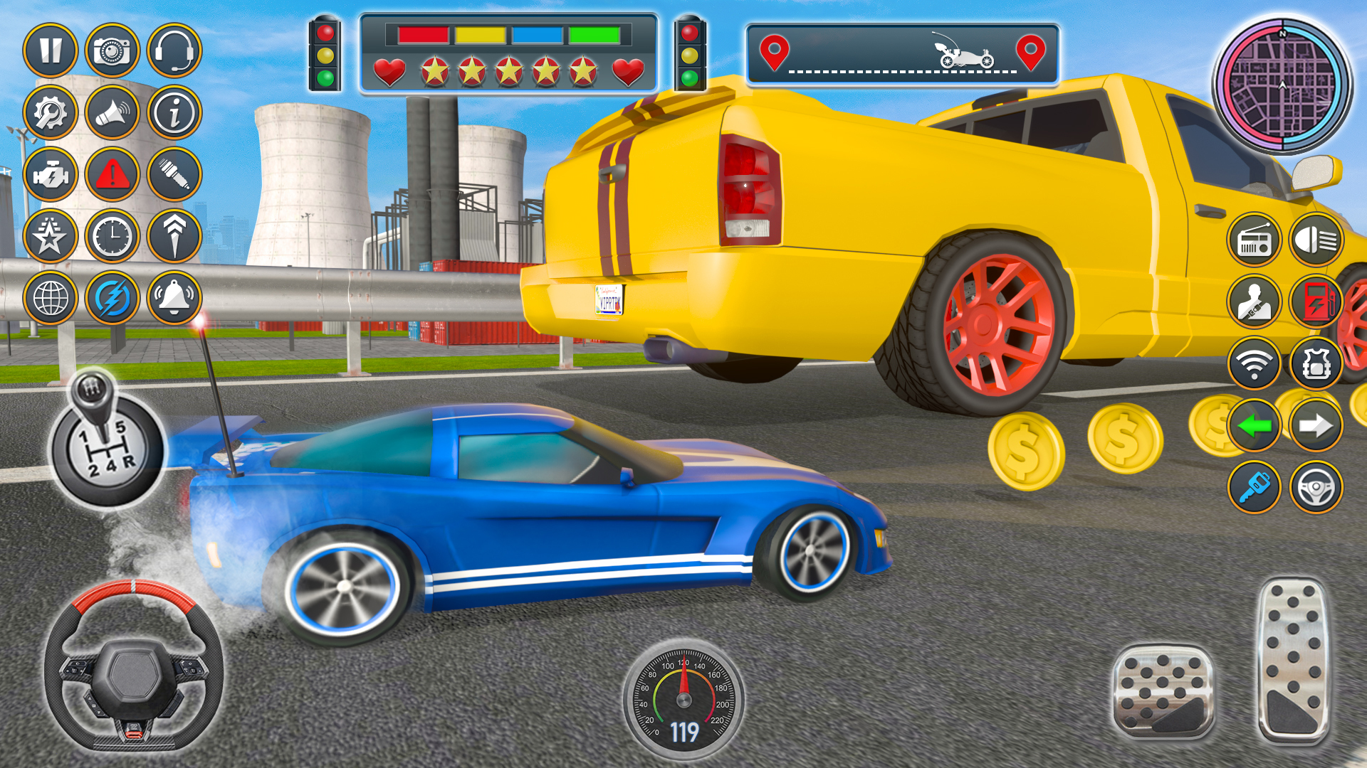 اسکرین شات 7 برنامه Mini Car Racing: RC Car Games