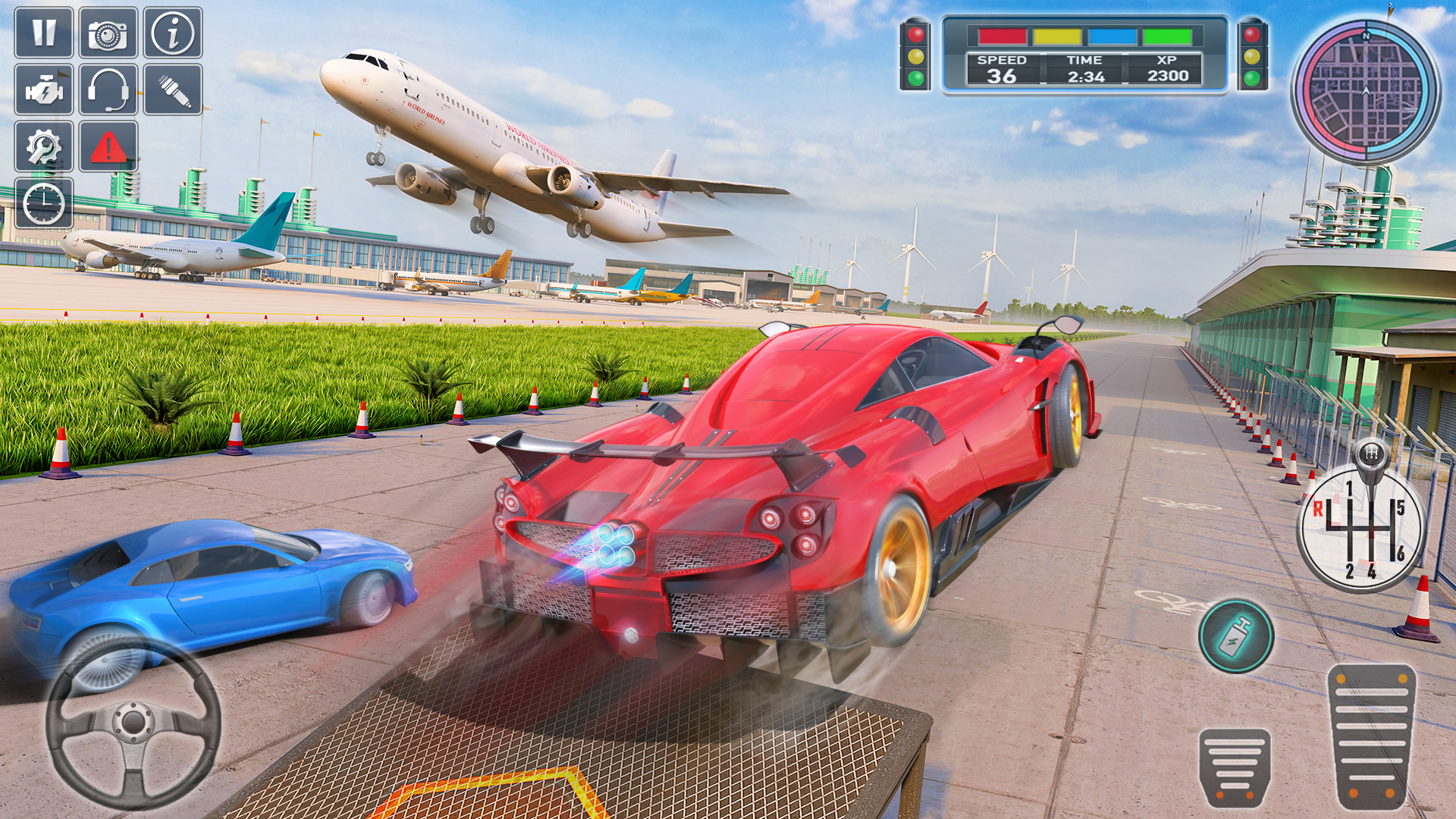 اسکرین شات 1 بازی Super Car Racing 3d: Car Games