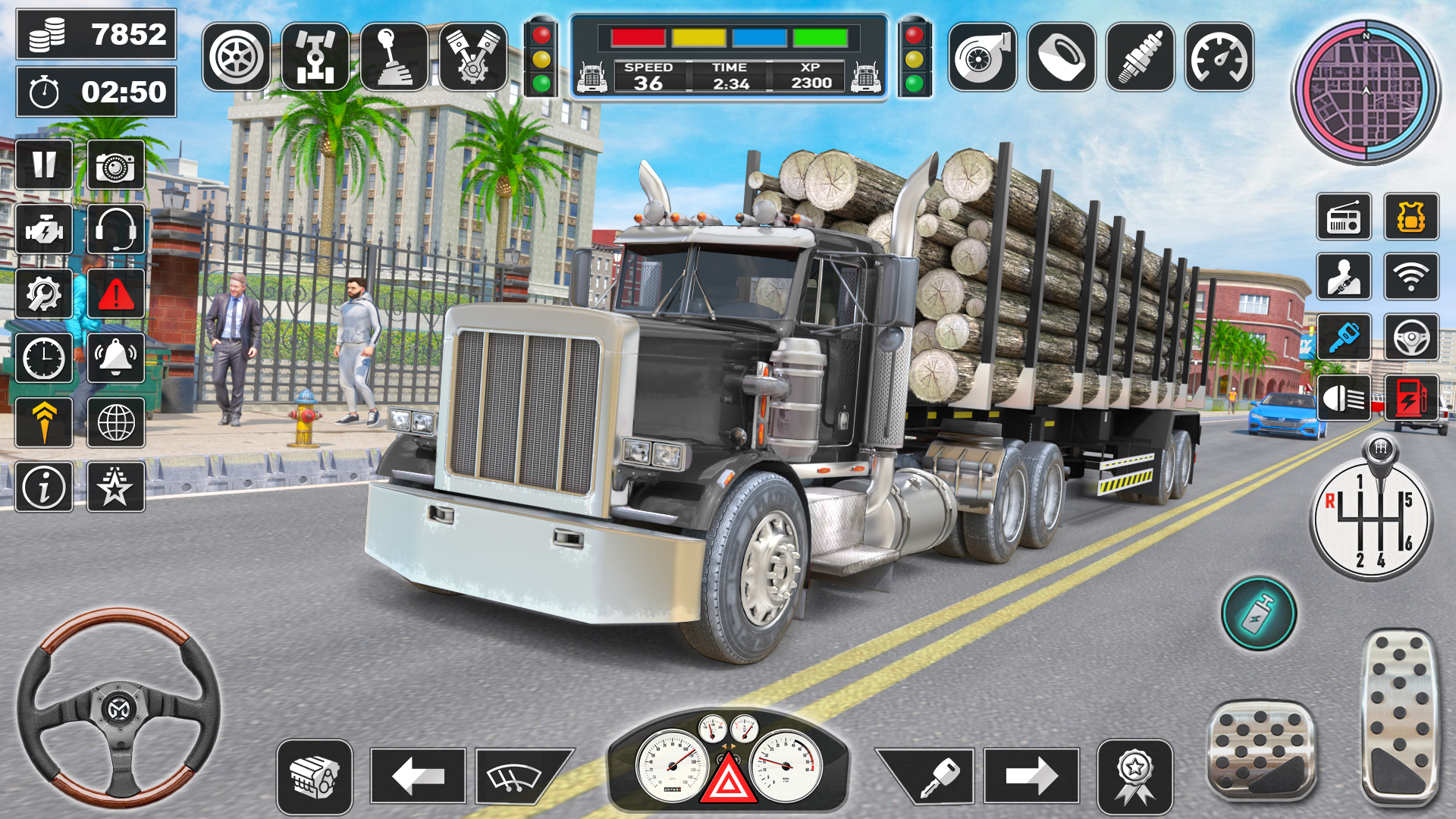 اسکرین شات 3 بازی Truck Driving School Games Pro