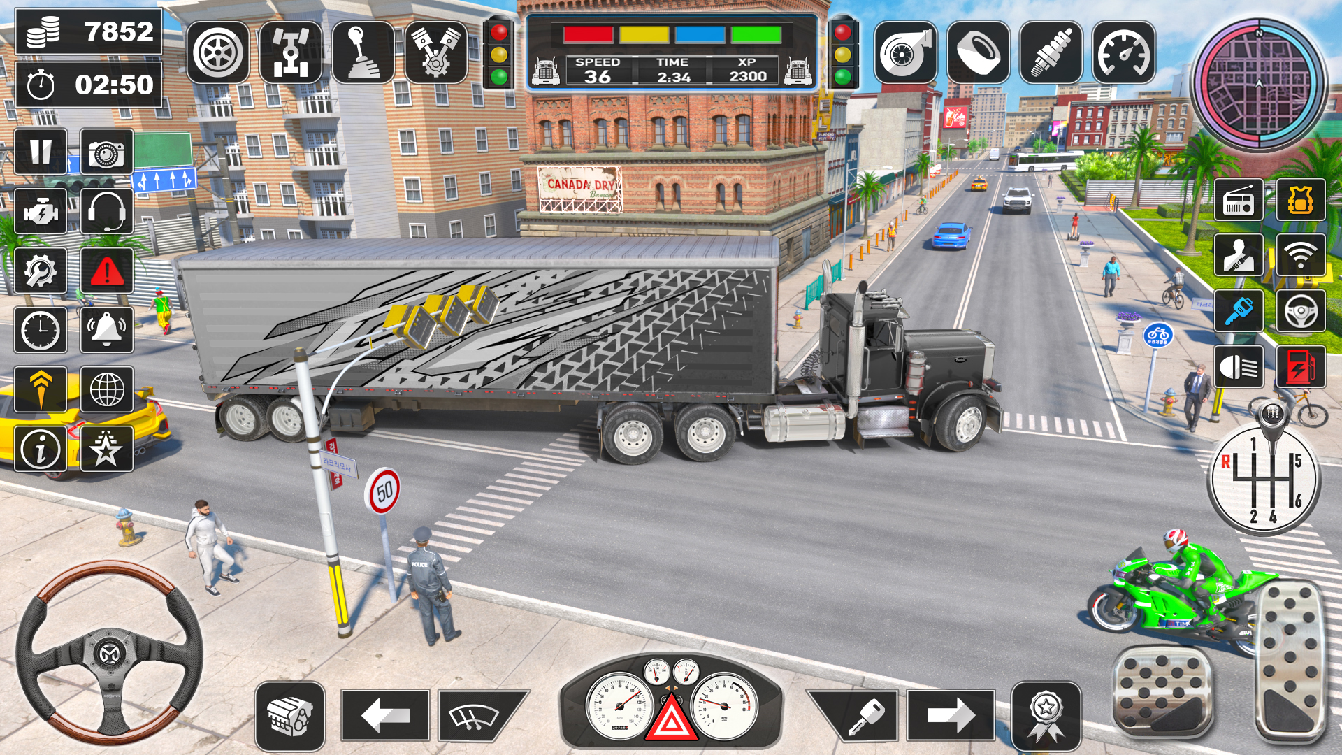 اسکرین شات 5 بازی Truck Driving School Games Pro