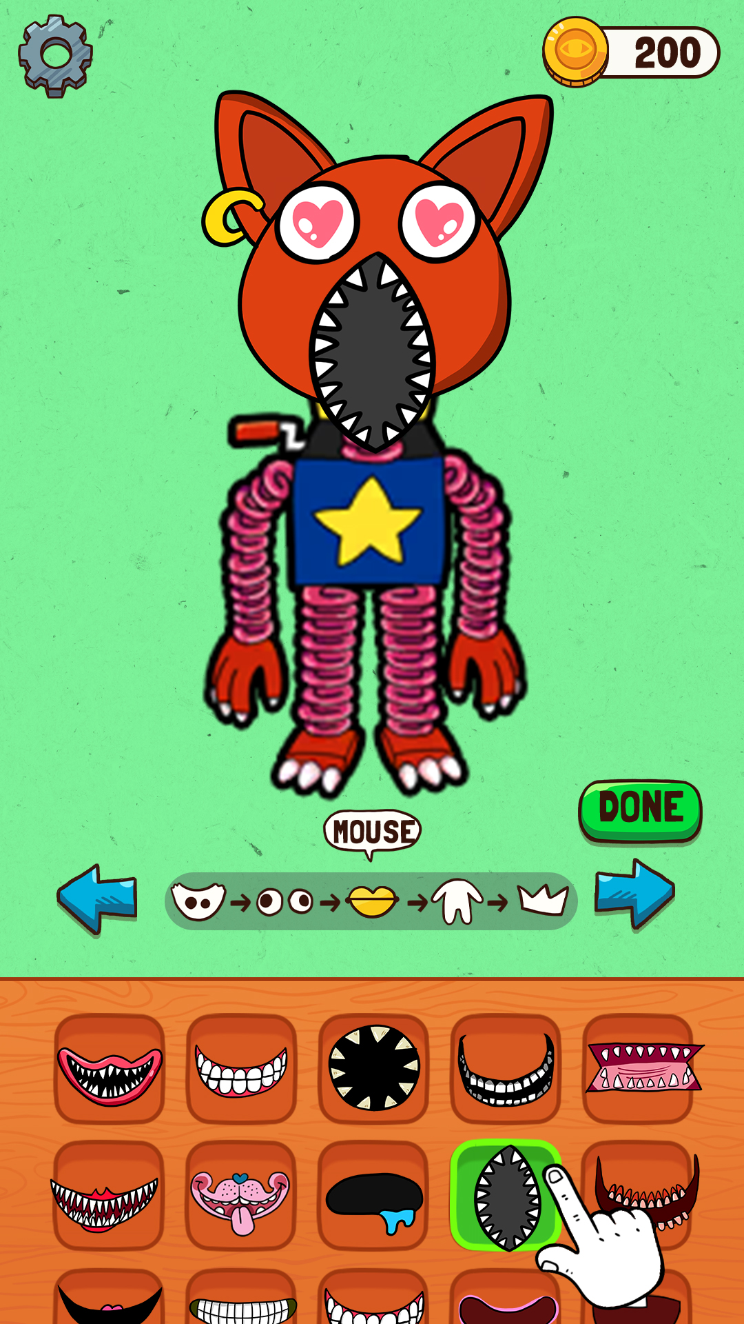 اسکرین شات 4 بازی Monster Makeover: Mix Monsters