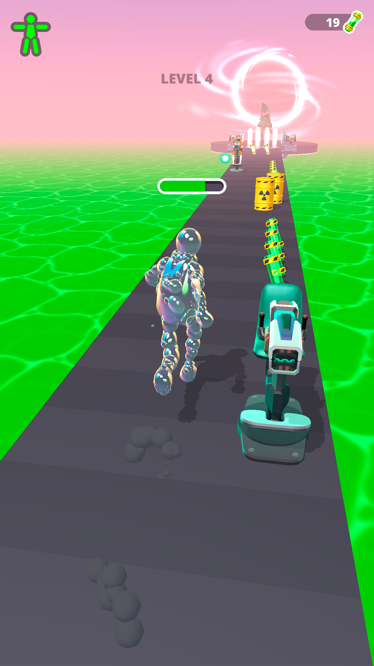 اسکرین شات 1 بازی Monsters Lab - Freaky Running