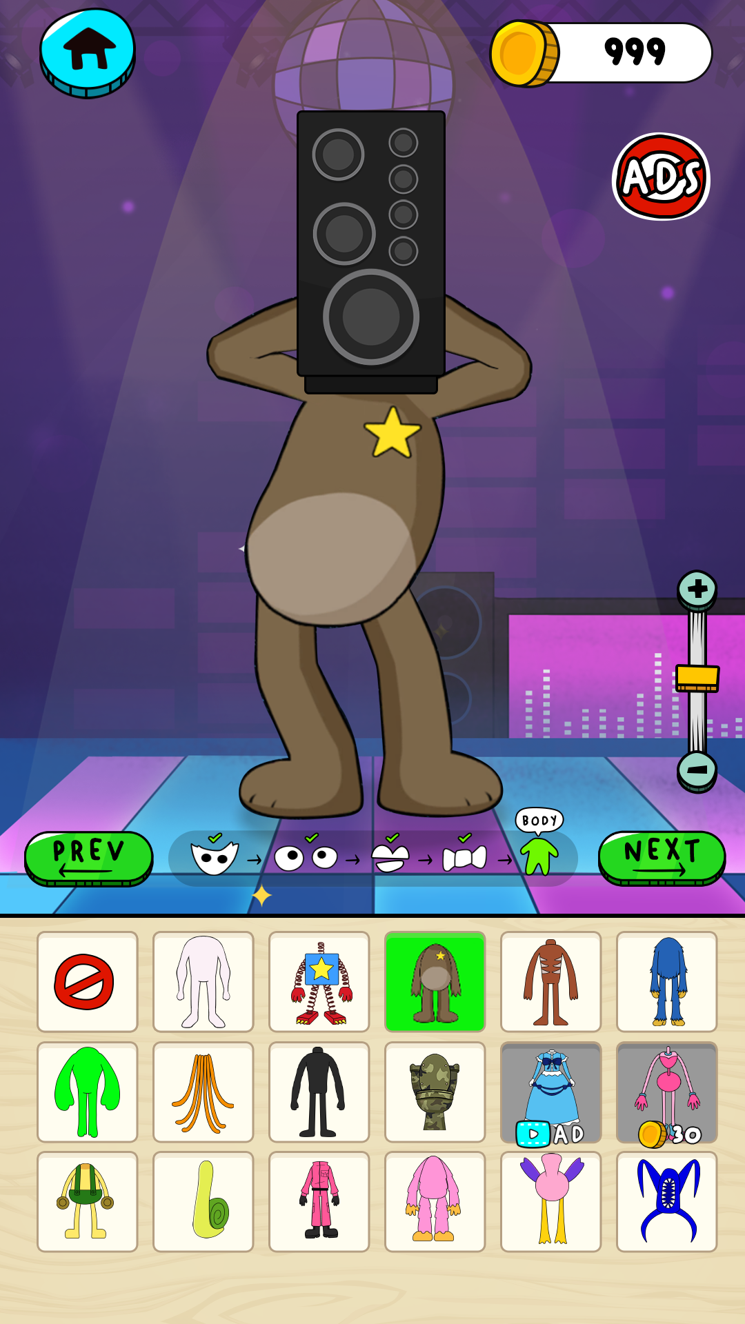 اسکرین شات 6 بازی Monster Makeover, Mix Monsters
