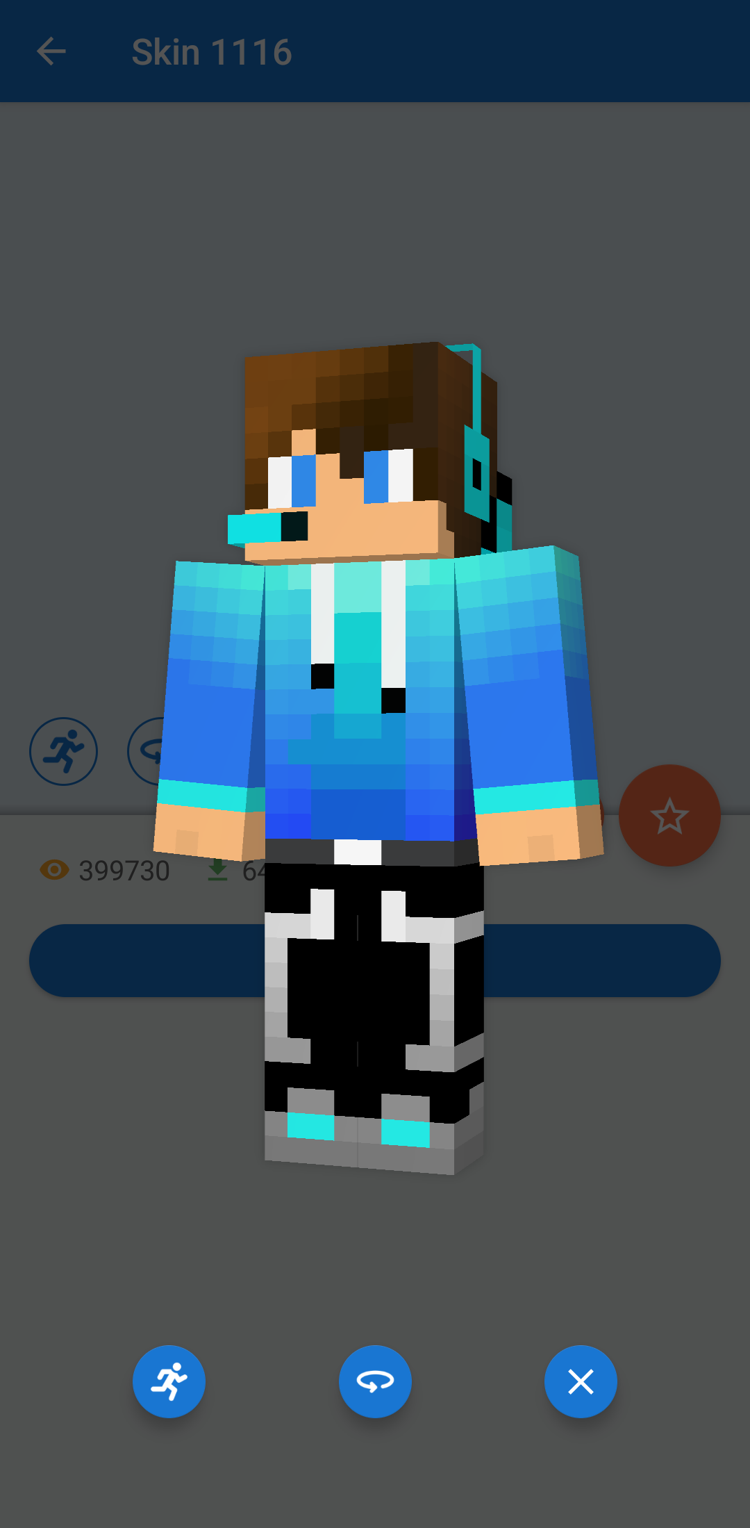 اسکرین شات 3 برنامه Boys Skins for Minecraft PE
