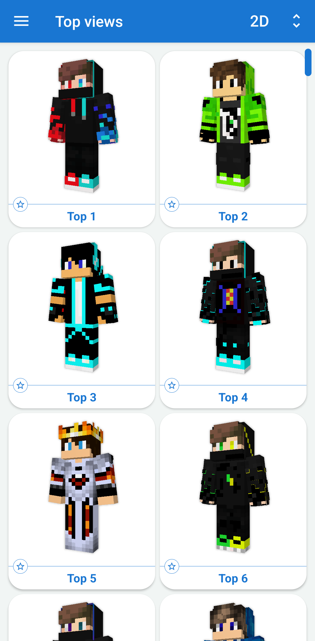 اسکرین شات 2 برنامه Boys Skins for Minecraft PE
