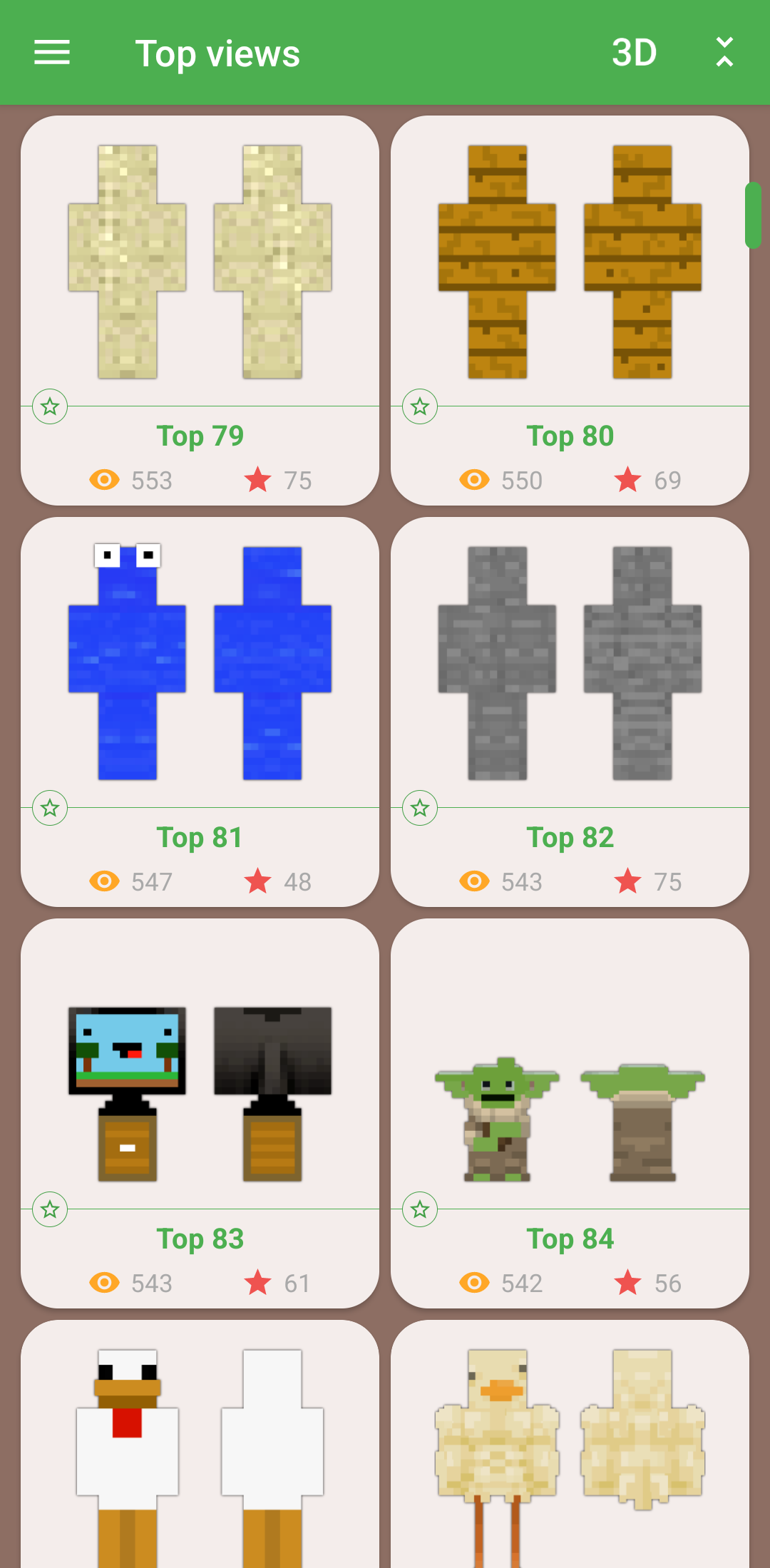 اسکرین شات 1 برنامه Camouflage Skins for Minecraft