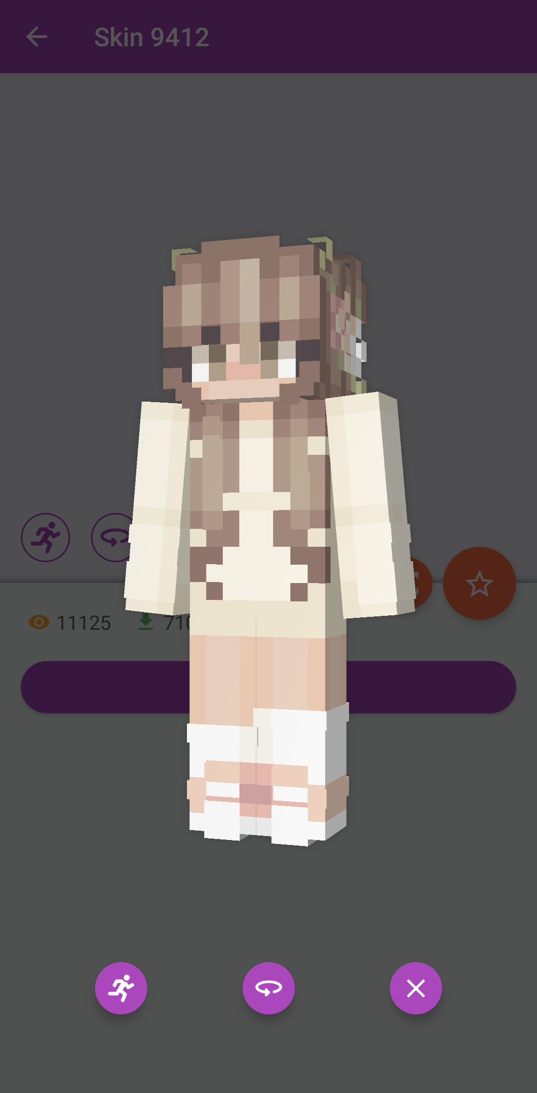 اسکرین شات 7 برنامه Girls Skins for Minecraft PE