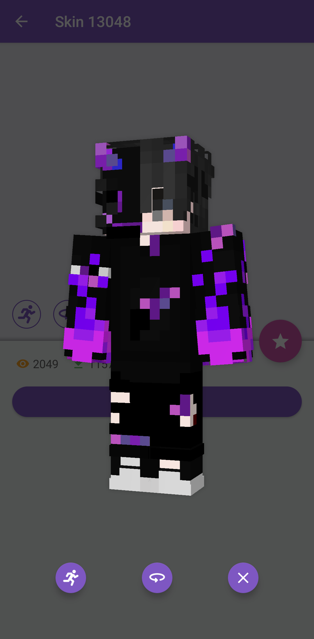 اسکرین شات 7 برنامه PvP Skins for Minecraft PE