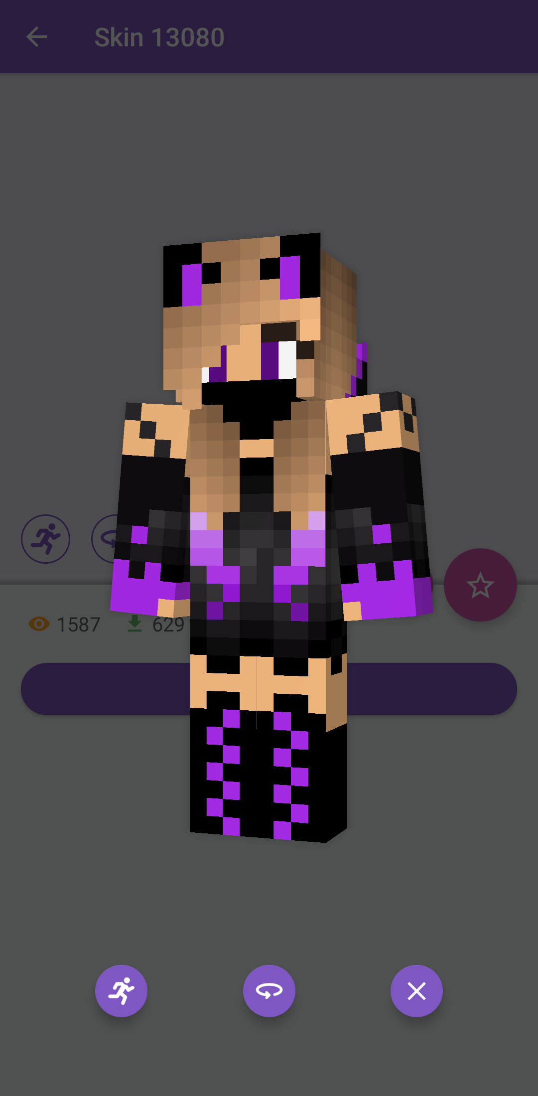 اسکرین شات 5 برنامه PvP Skins for Minecraft PE