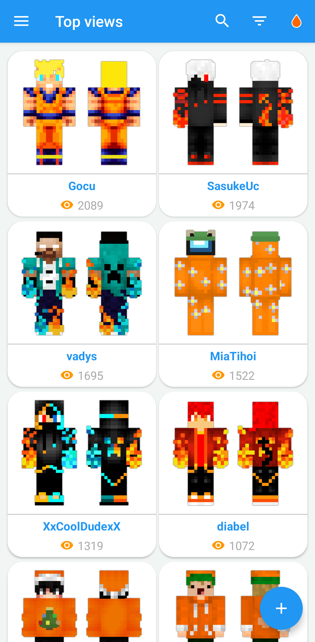اسکرین شات 5 برنامه SkinLand - skins for Minecraft