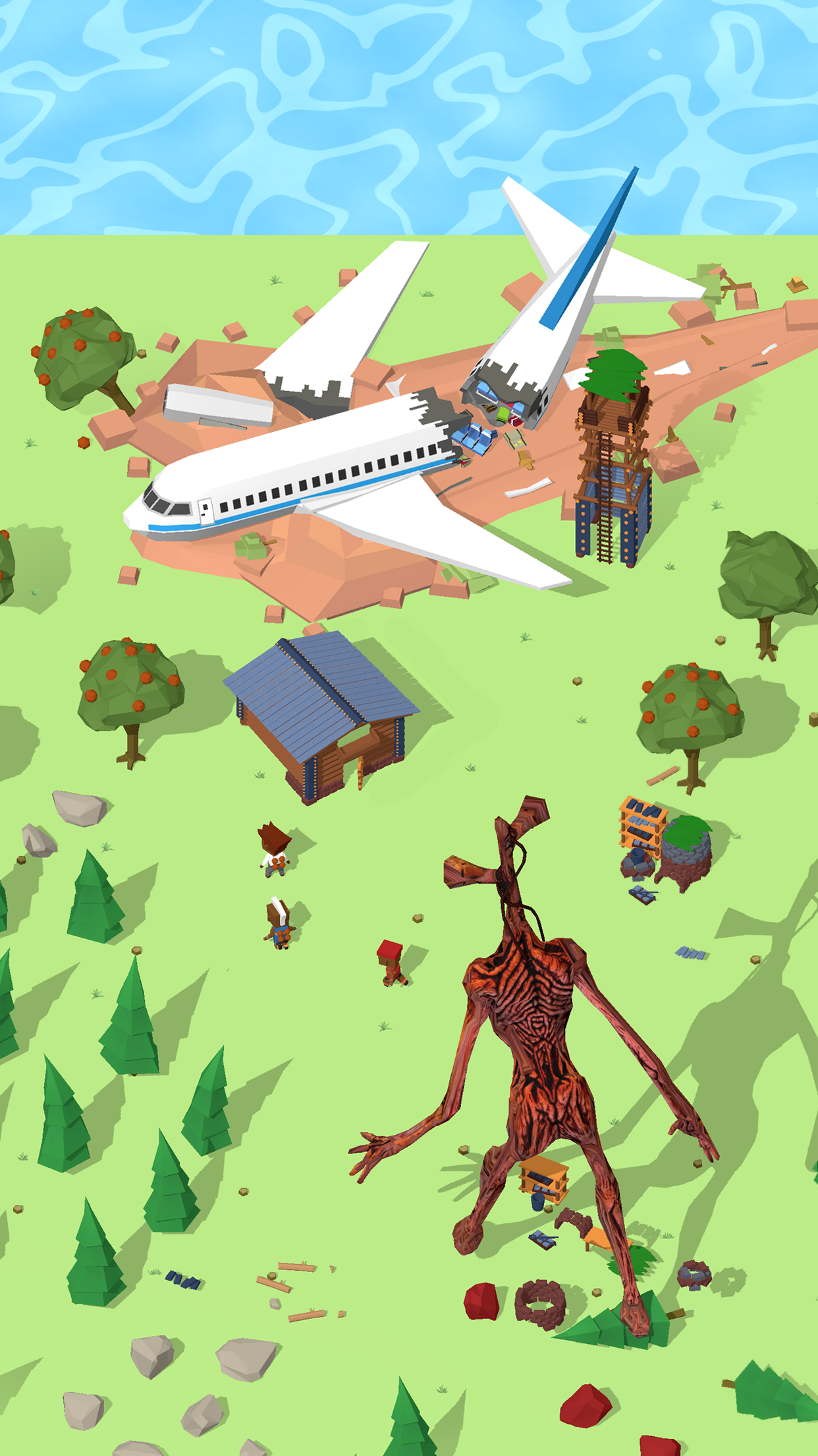 اسکرین شات 5 بازی Isle Builder: Click to Survive
