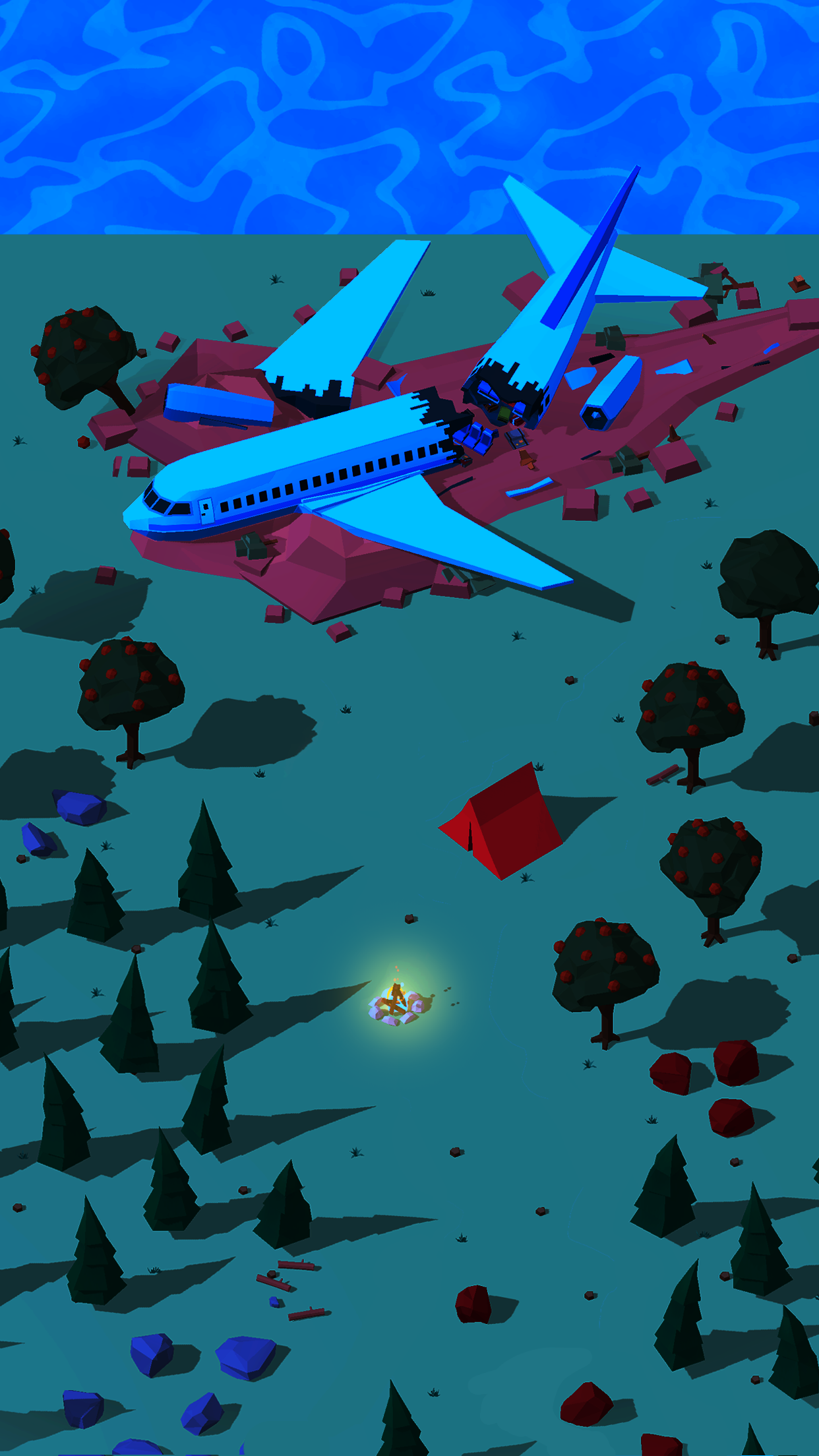 اسکرین شات 6 بازی Isle Builder: Click to Survive