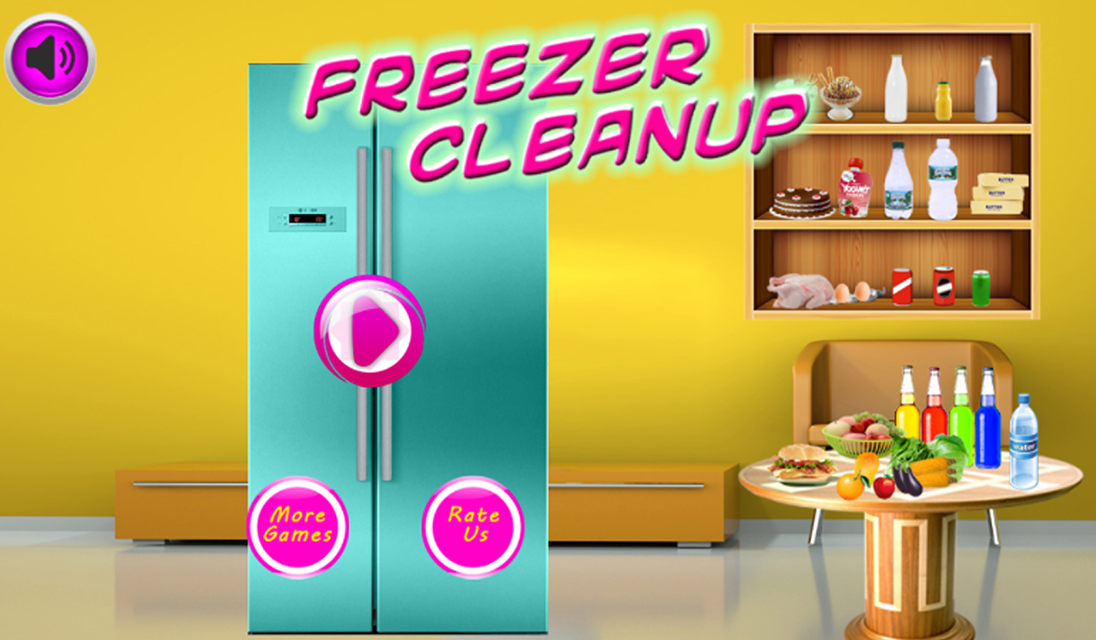 اسکرین شات 3 بازی Freezer Cleaning Game for Girl