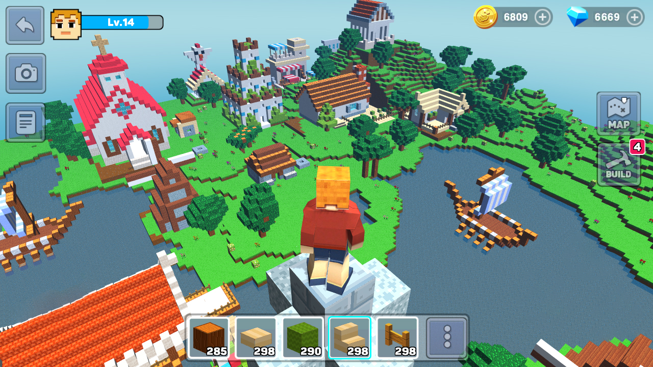 اسکرین شات 1 بازی Town Building Life Simulator
