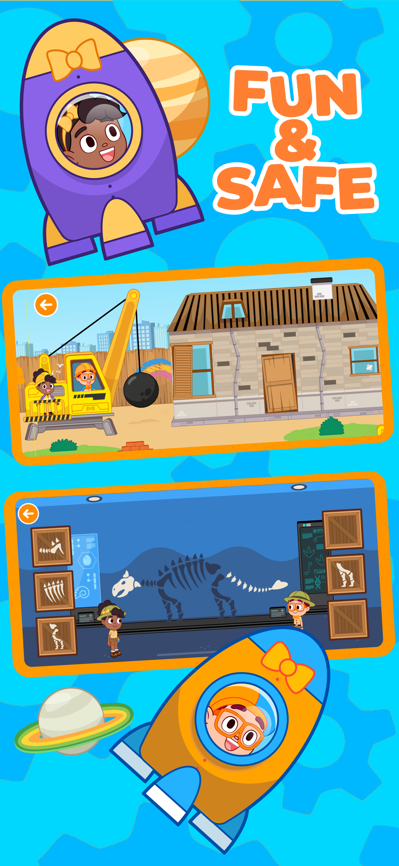 اسکرین شات 3 بازی Blippi's Curiosity Club