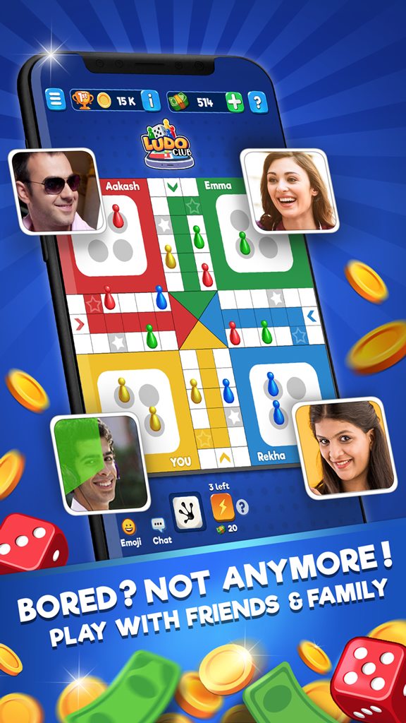 اسکرین شات 2 بازی Ludo Club - Fun Dice Game