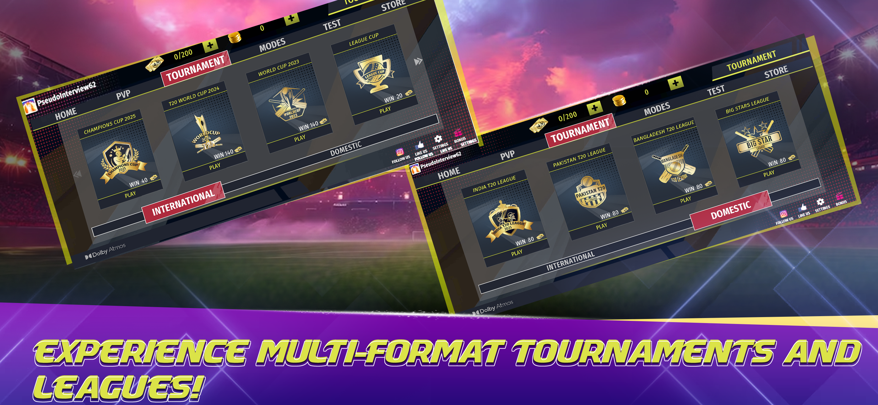 اسکرین شات 4 بازی Epic Cricket - Real 3D Game
