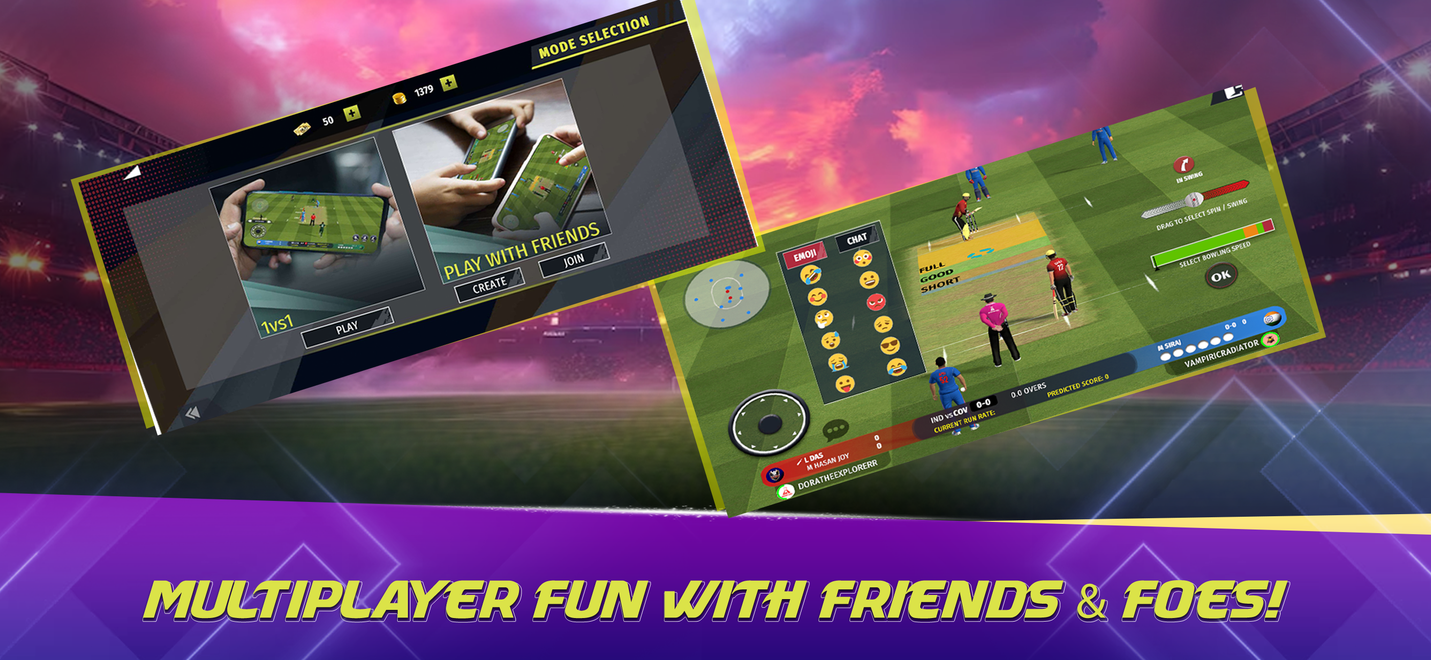 اسکرین شات 8 بازی Epic Cricket - Real 3D Game