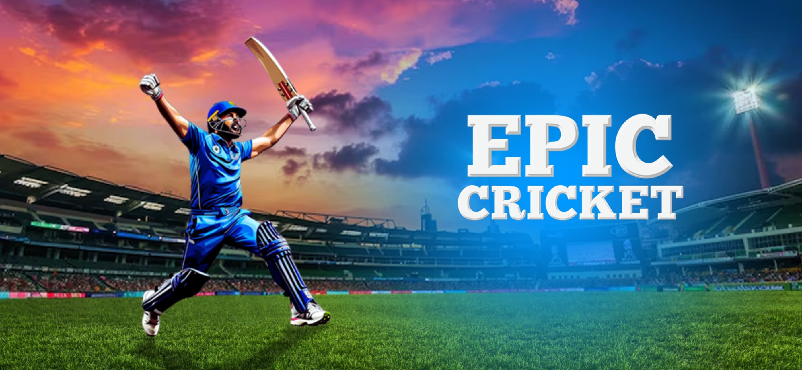 اسکرین شات 1 بازی Epic Cricket - Real 3D Game