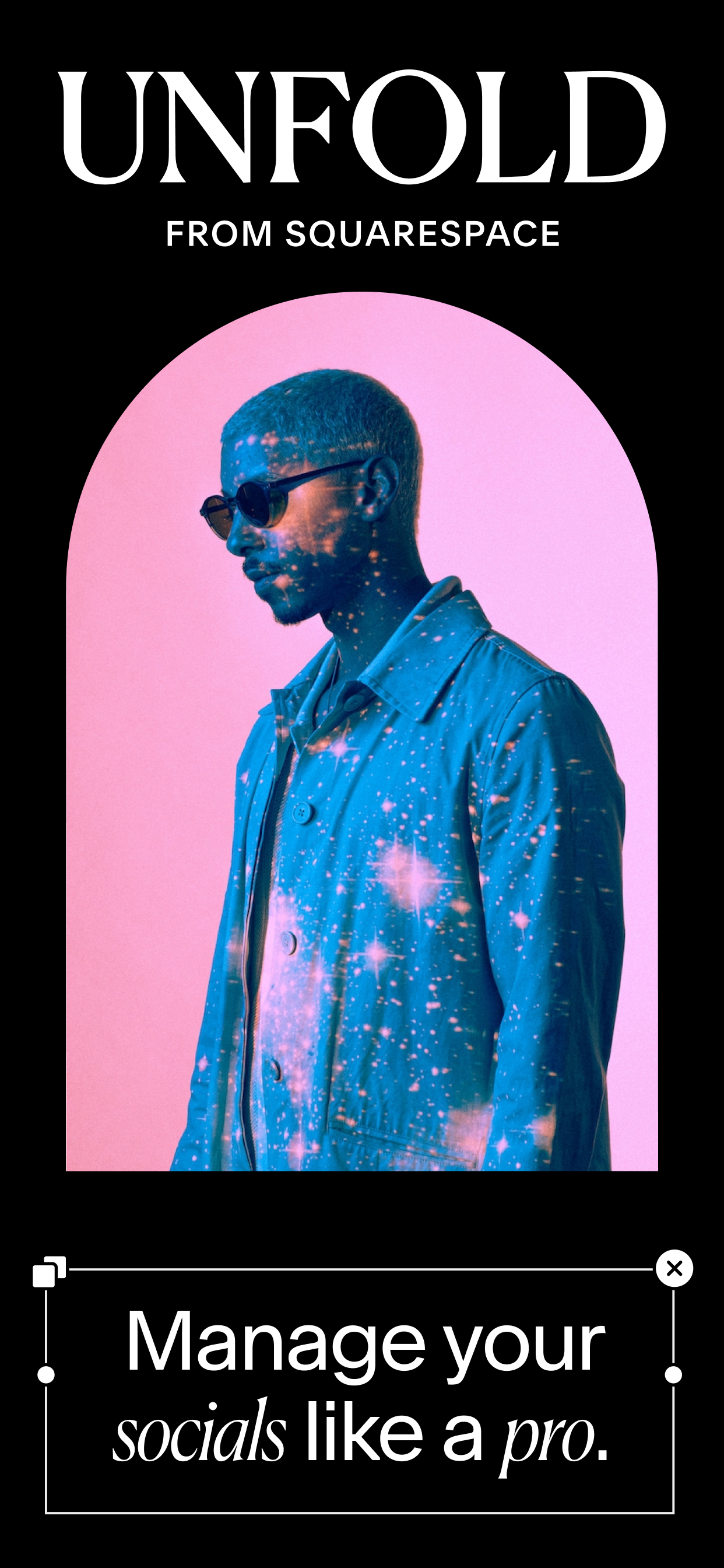 اسکرین شات 1 برنامه Unfold: Story & Reels Maker