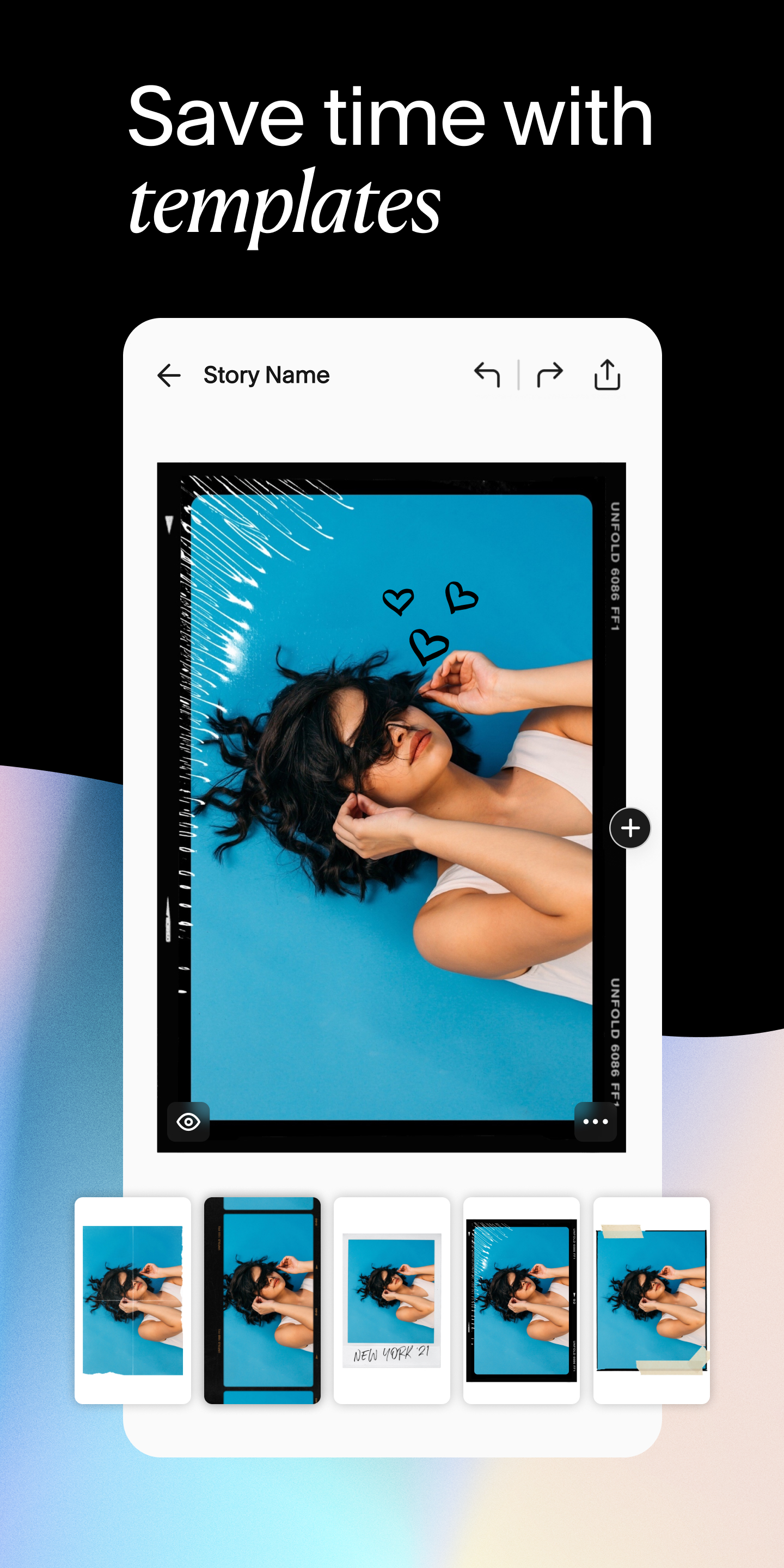 اسکرین شات 4 برنامه Unfold: Story & Reels Maker