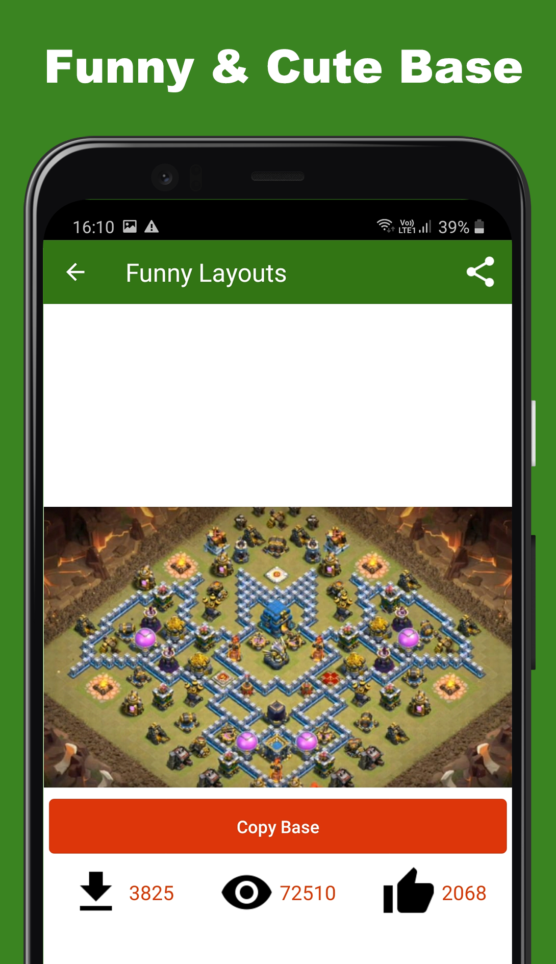 اسکرین شات 3 برنامه Maps of Clash of Clans 2025