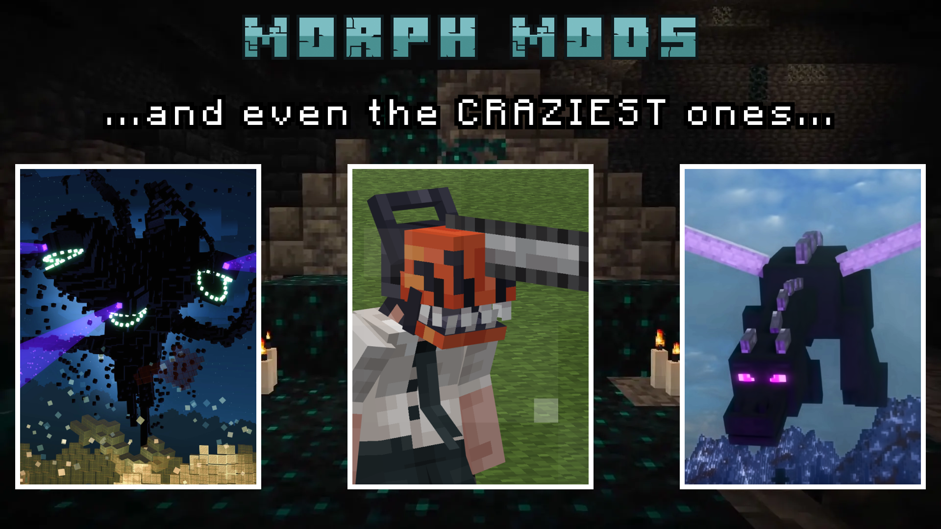 اسکرین شات 4 برنامه Morph into Mobs: Minecraft Mod