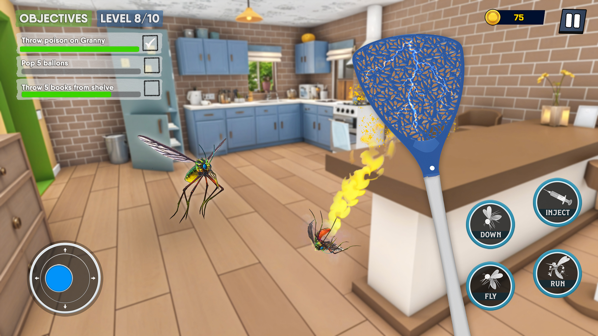 اسکرین شات 3 بازی Mosquito vs Granny
